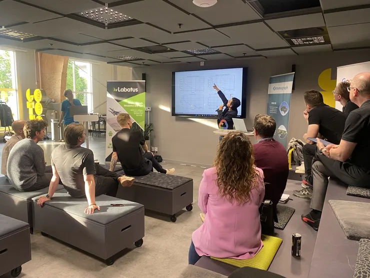 Anan Ashrabi Ananno during Google Cloud's AI Hackaton