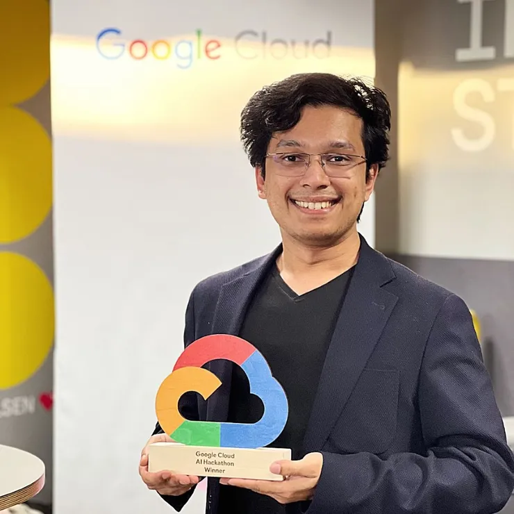 Anan Ashrabi Ananno, winner of Google Cloud's AI Hackaton 2025