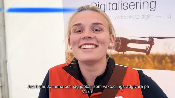 Intervju med Johanna Forss från Växa.