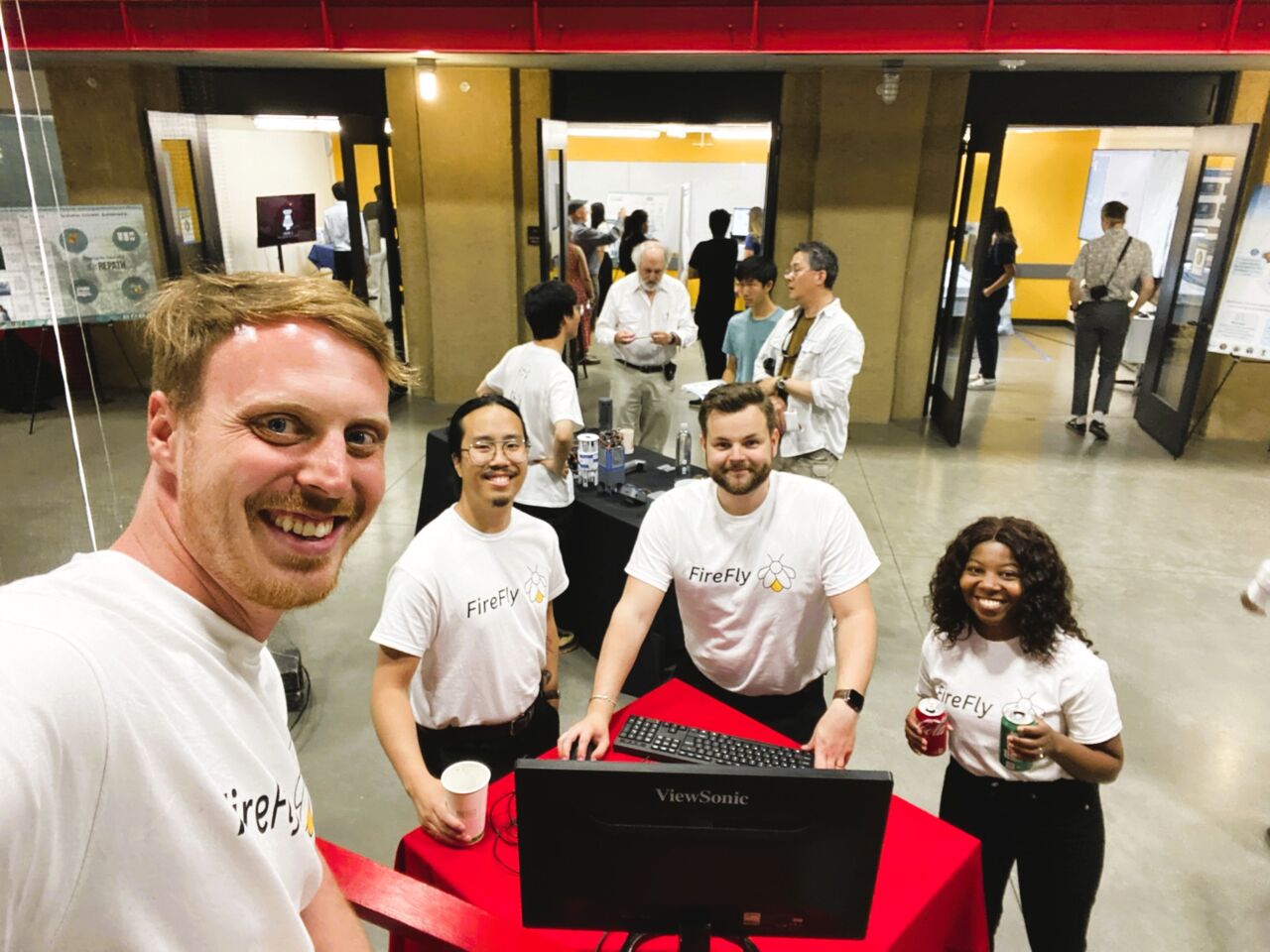 Jonas Rohdin, Steve Lien, Martin Vikblad och Chipo Ziyambe