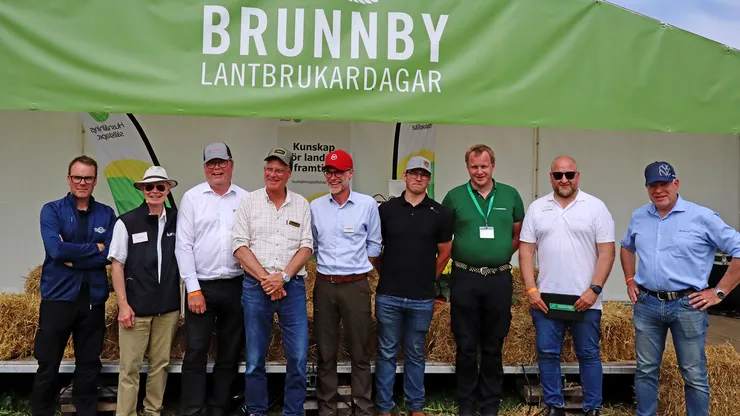Framtidens lantbruk under Brunnby Lantbrukardagar.