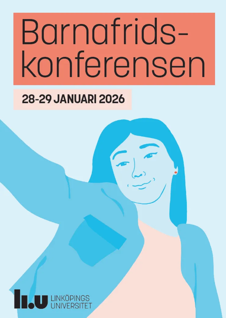 Omslag till programblad Barnafridskonferensen
