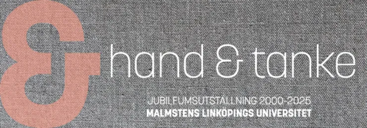 Bild med text för utställning.