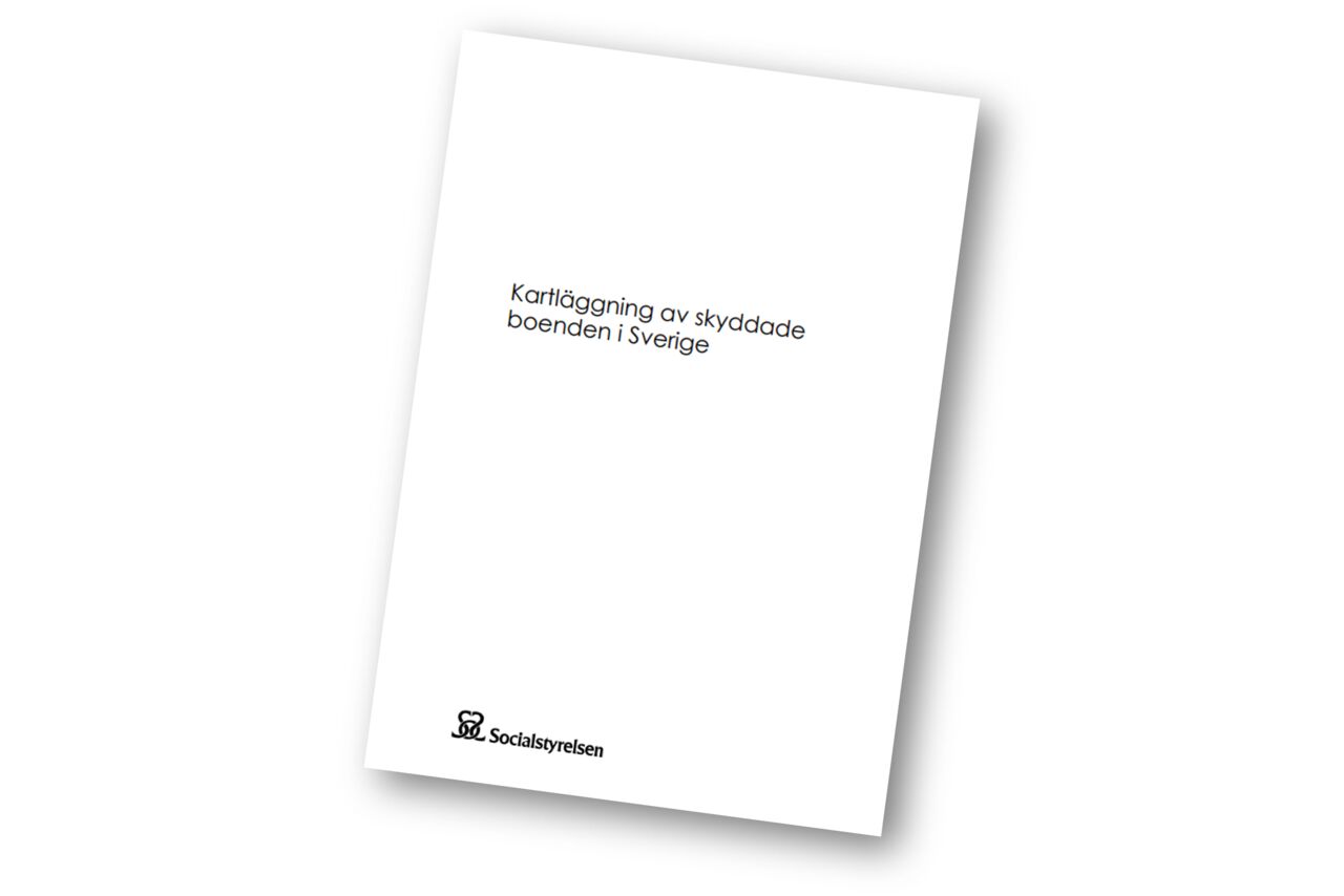 en framsida av en rapport, vit bakgrund och svart text