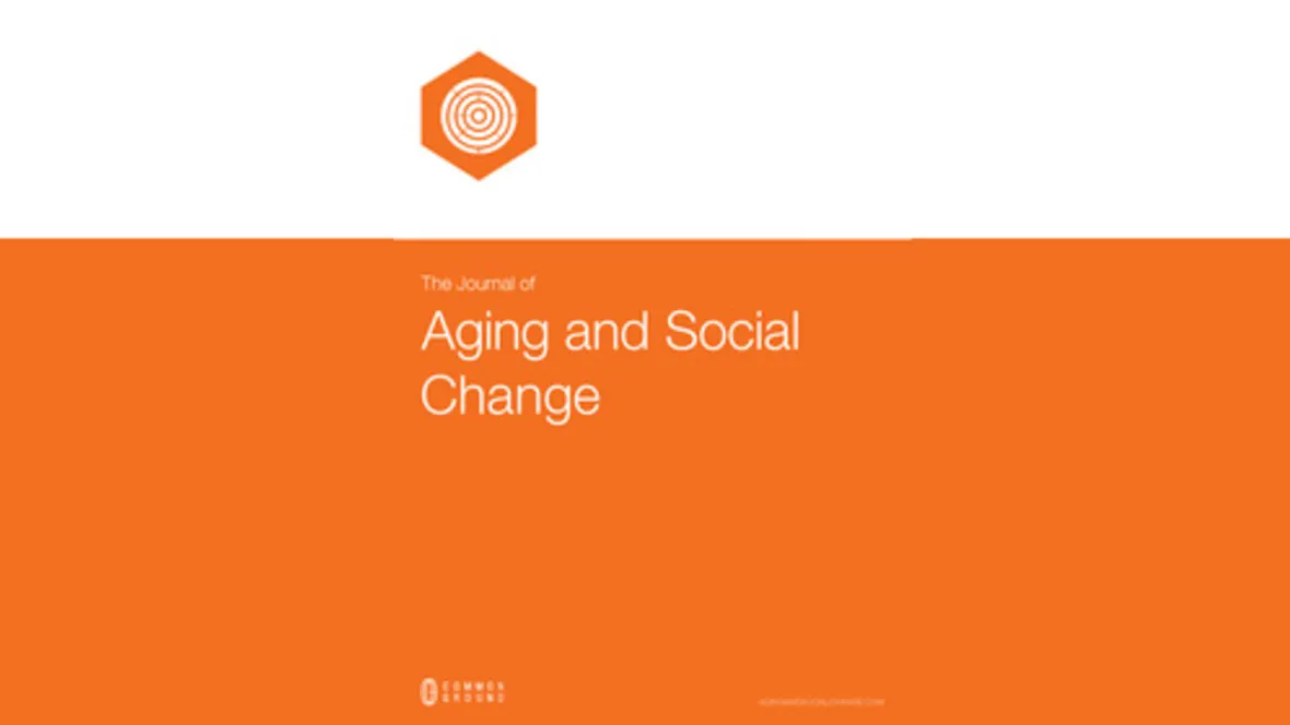 Aging and social change.