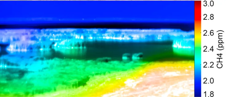 water landscape i heat camera