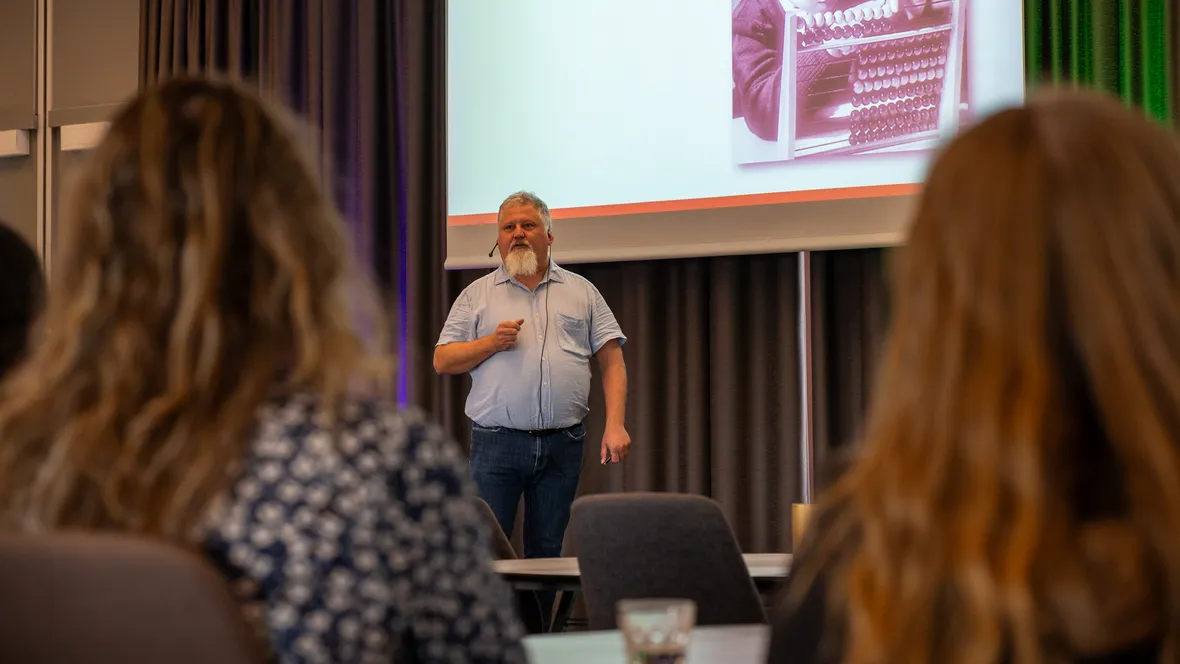 Presentation by Mattias Lindahl.