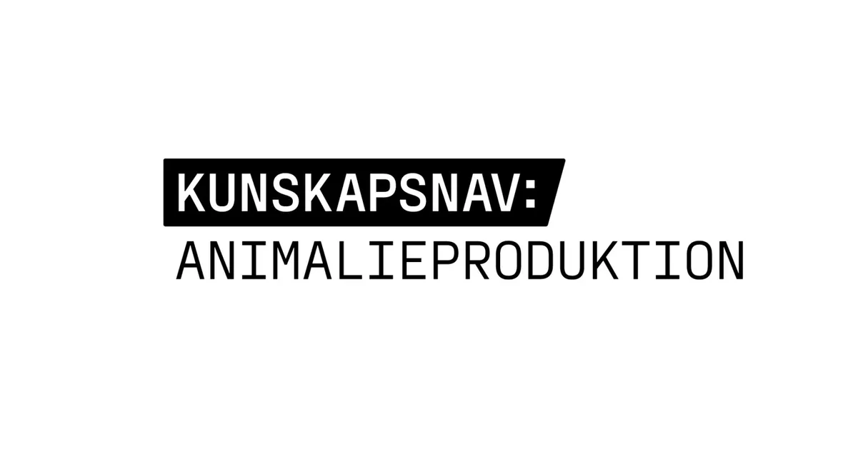 Kunskapsnav animalieproduktion.