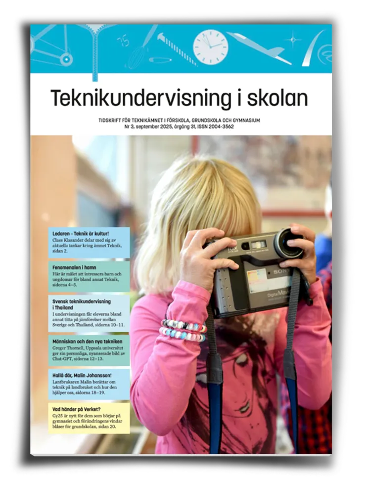 Omslagsbild för tidskrift CETIS, september 2025. 