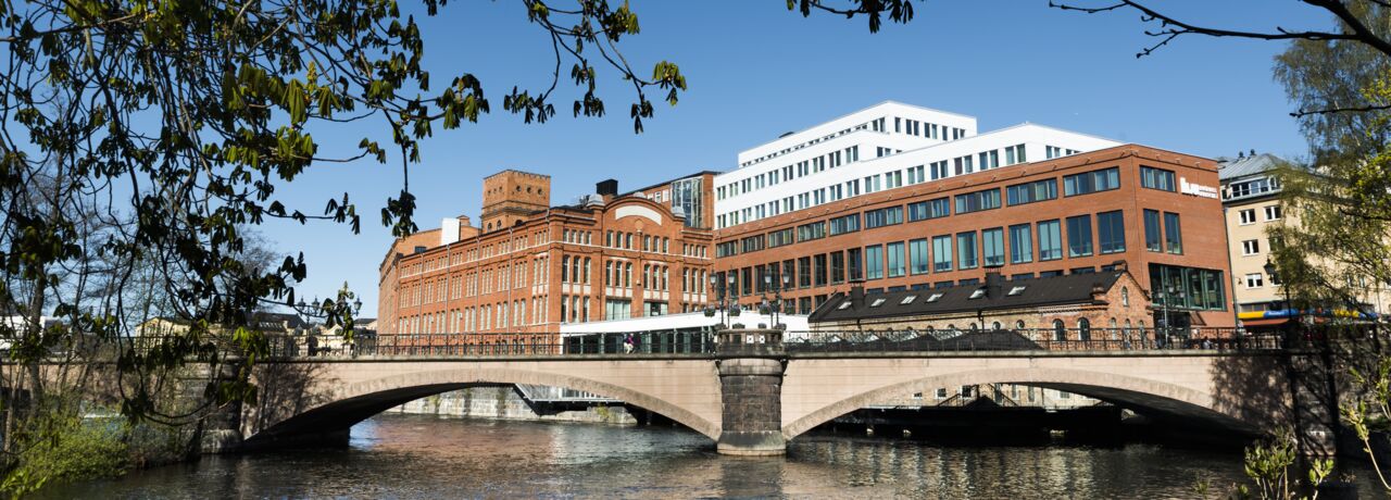 Bridge at Campus Norrköping