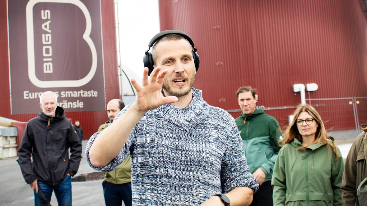 Biogasproduktion, Hagelsrum, Målilla.