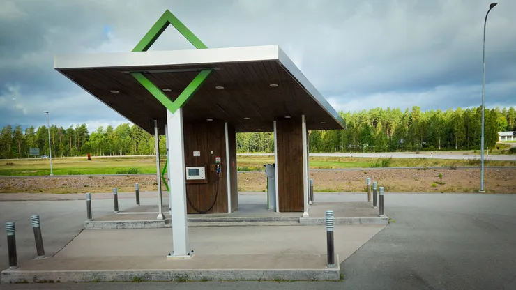 Biogasproduktion, Hagelsrum, Målilla.