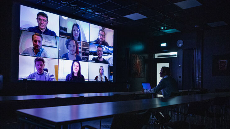 Photo of a virtual CMIV Research School seminar