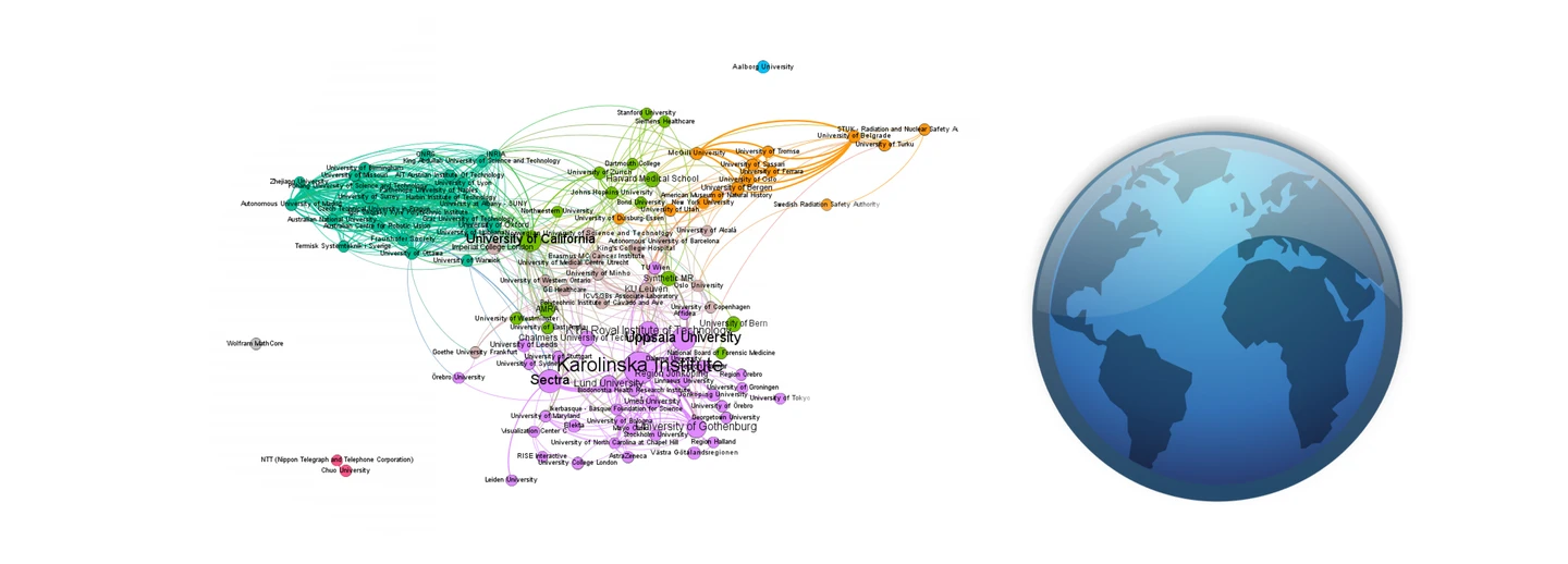 Map of CMIV’s global research collaborations.
