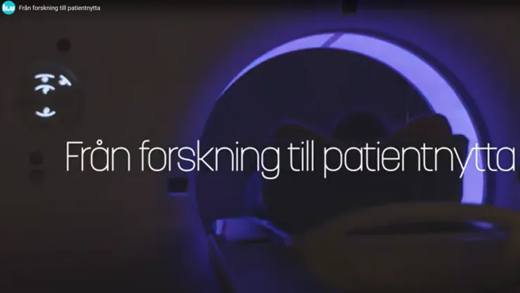 Försättsbild till videon Från forskning till patientnytta.