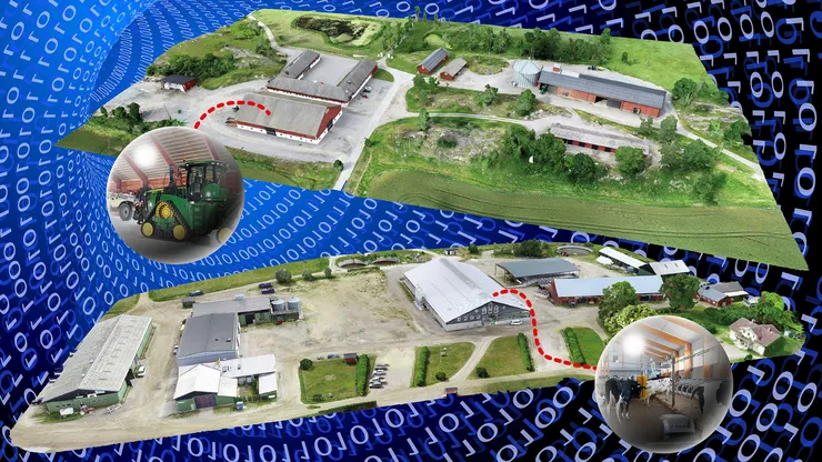 Digital-tvilling-Kollage-med-digital-bakgrund.