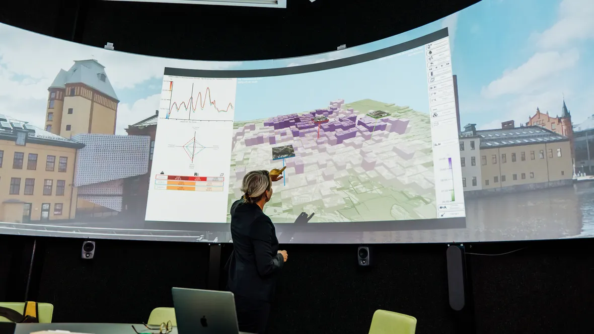 Climate research presented in the Norrköping Decision Arena