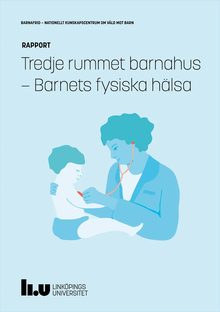 Blå framsida på rapport med titeln 