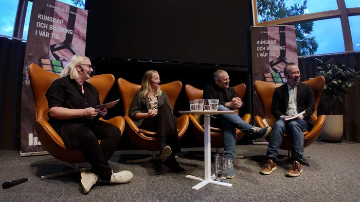 Länk till inspelat samtal om bildning och demokrati