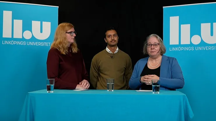 still photo from the video for a master programme webinar