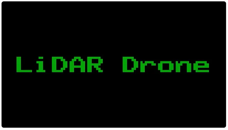 Teaser för spelet LiDAR Drone