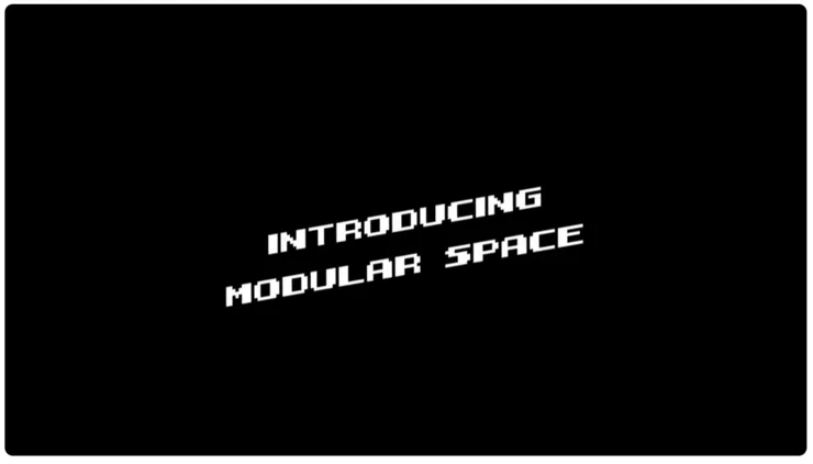 Teaser för spelet Modular Space