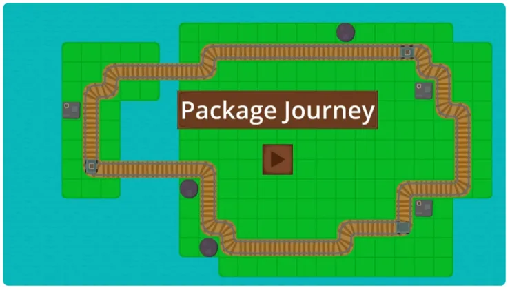 Teaser för spelet Package Journey