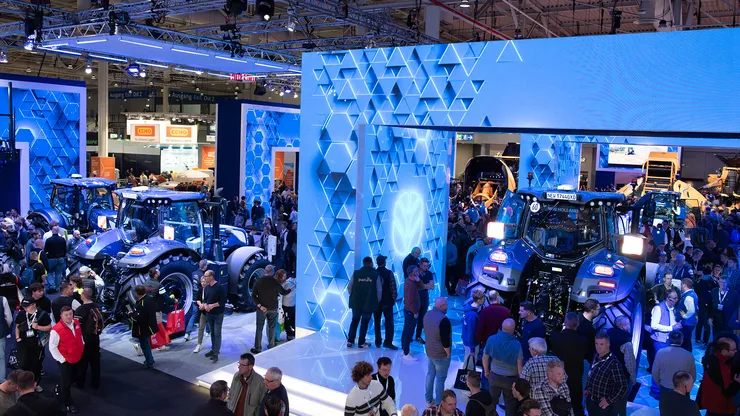 New holland på Agritechnica.