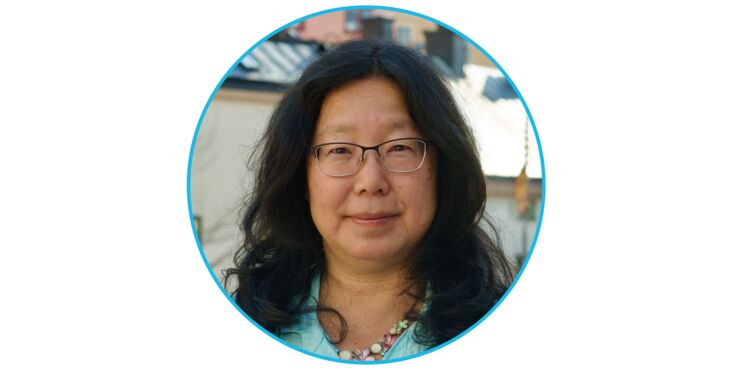 Porträtt av Maria Heimer.