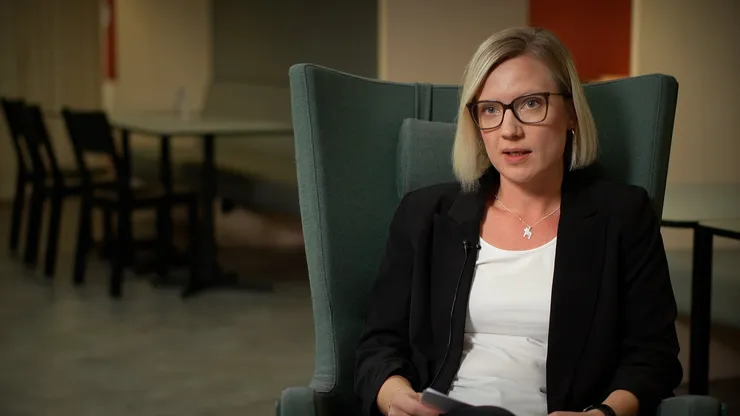 Länk till inspelad intervju med Josefine Rasmussen, internationella civilekonomprogrammet