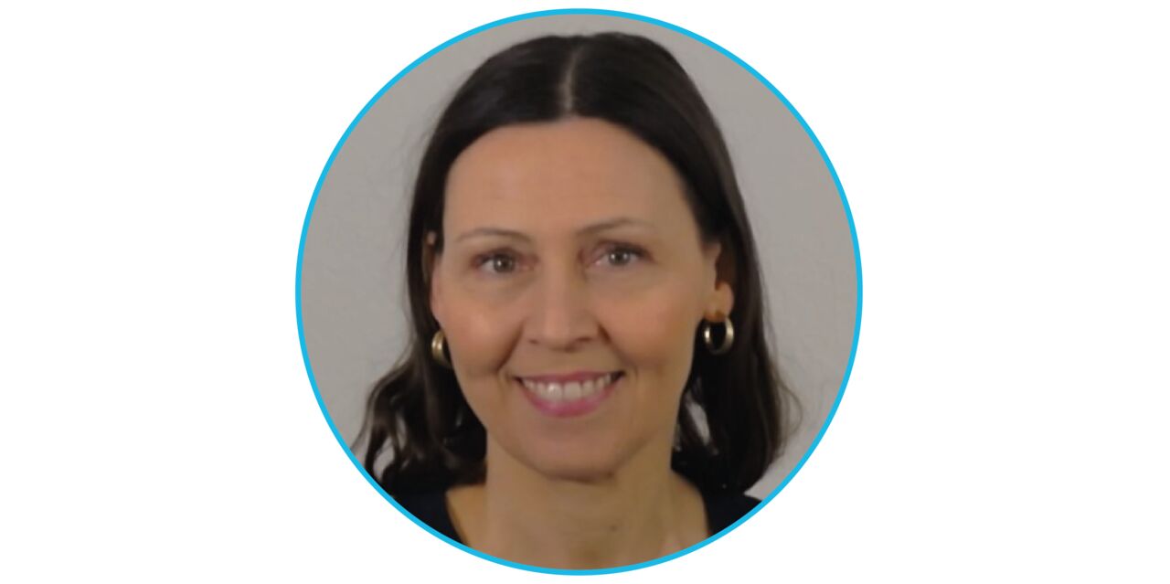 Porträtt av Karin Blomgren.