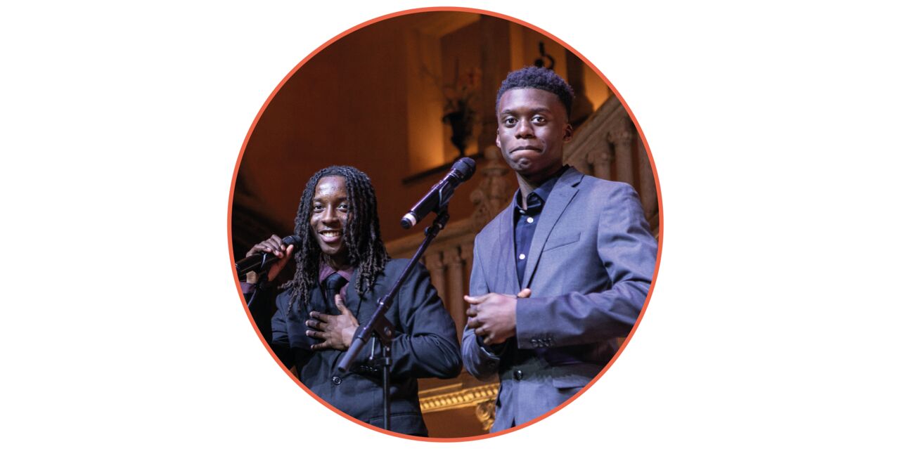 Marx Mukaru och Nasir Sarr.