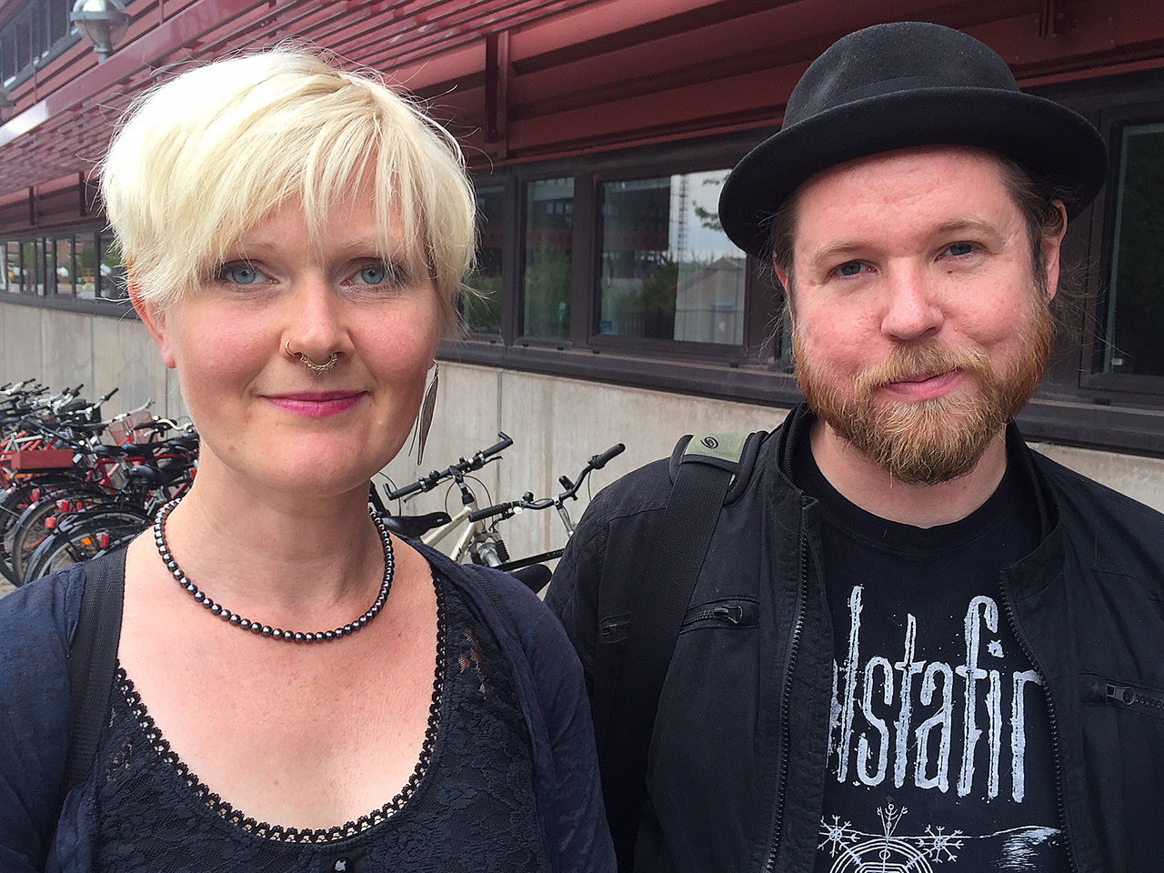 Anna-Carin Fagerlind-Ståhl och Christian Ståhl, LiU, 2018