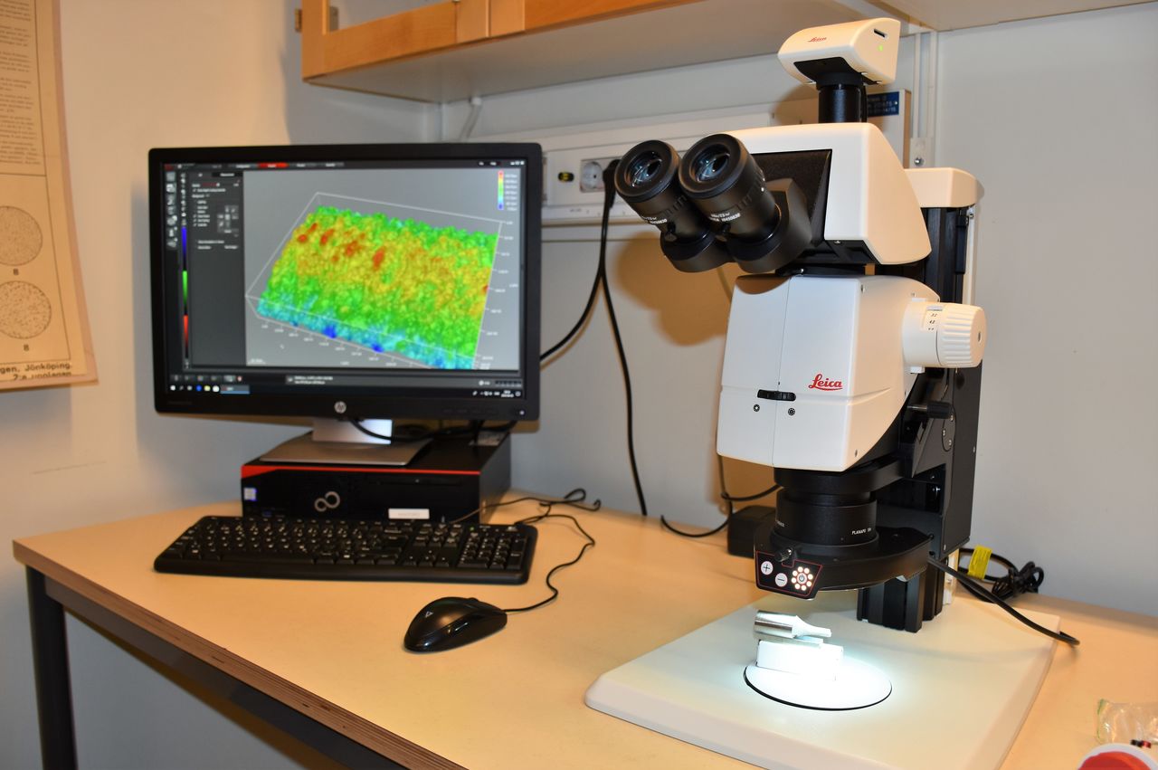 Nya mikroskop Avdelningen för konstruktionsmaterial 