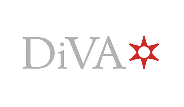 The logo of DiVA.