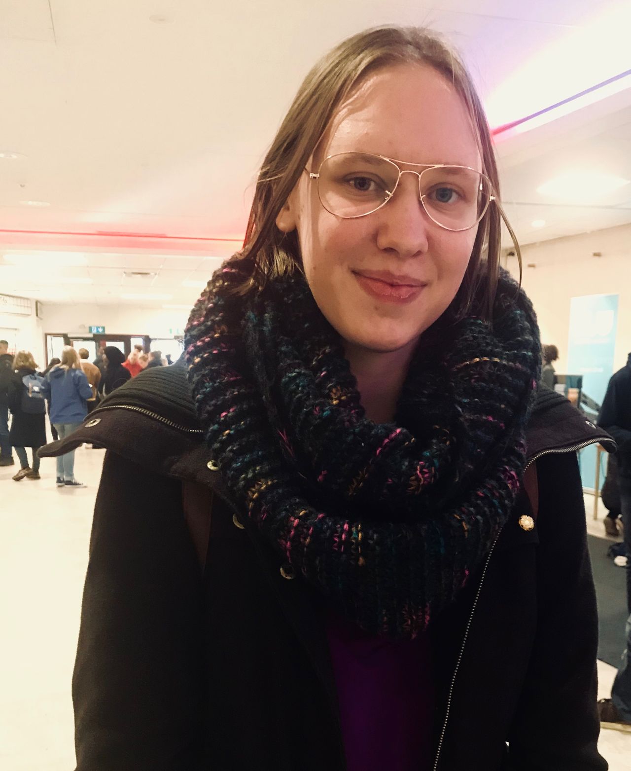 Evelina Nygren besökte POP-veckan LiU2018
