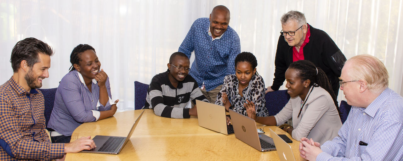 Group members involved in the sub-programme Strengthening Research Capacity in Mathematics, Statistics and Their Applications.