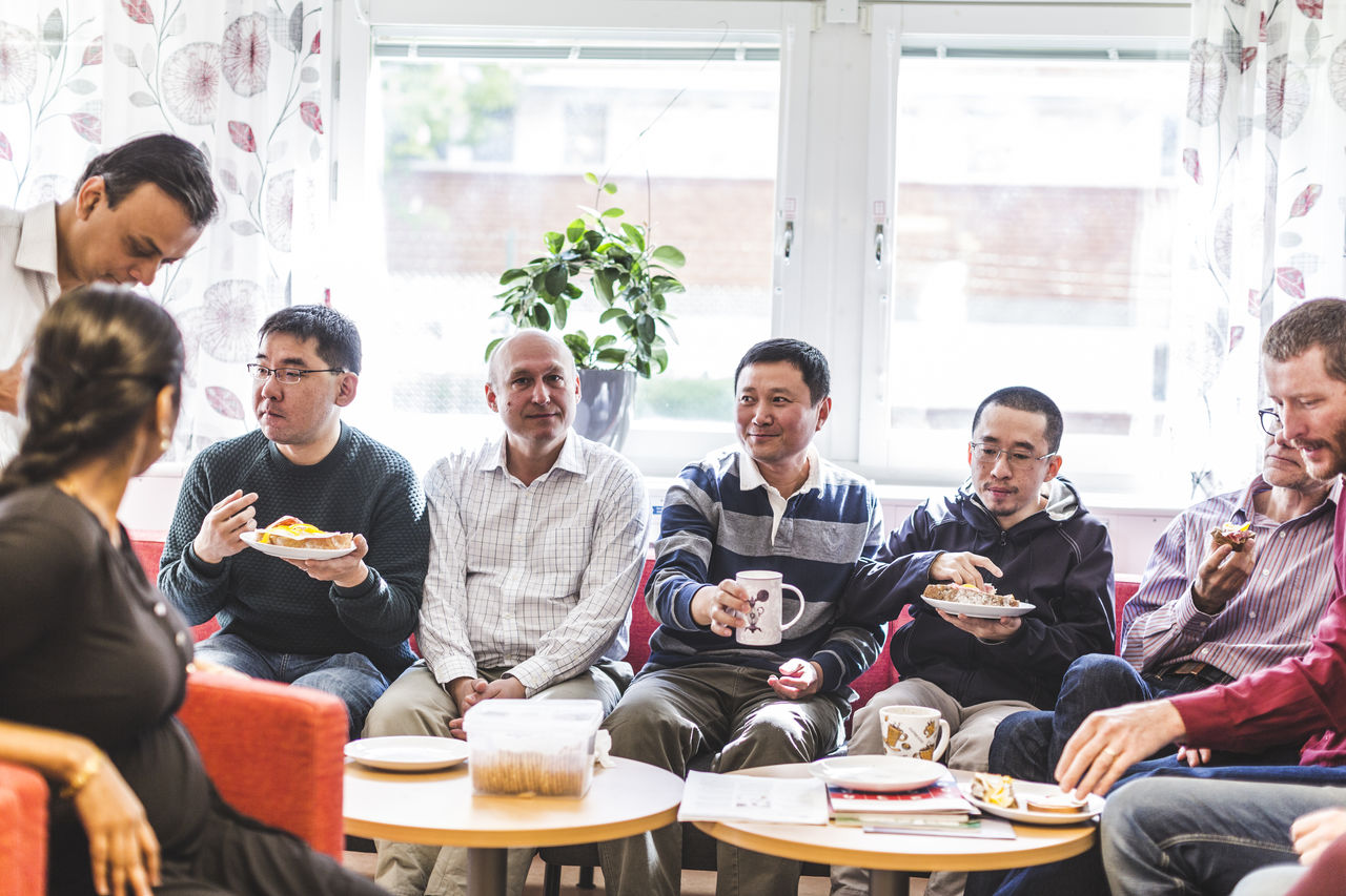 Personer på Nationellt superdatorcentrum (NSC).