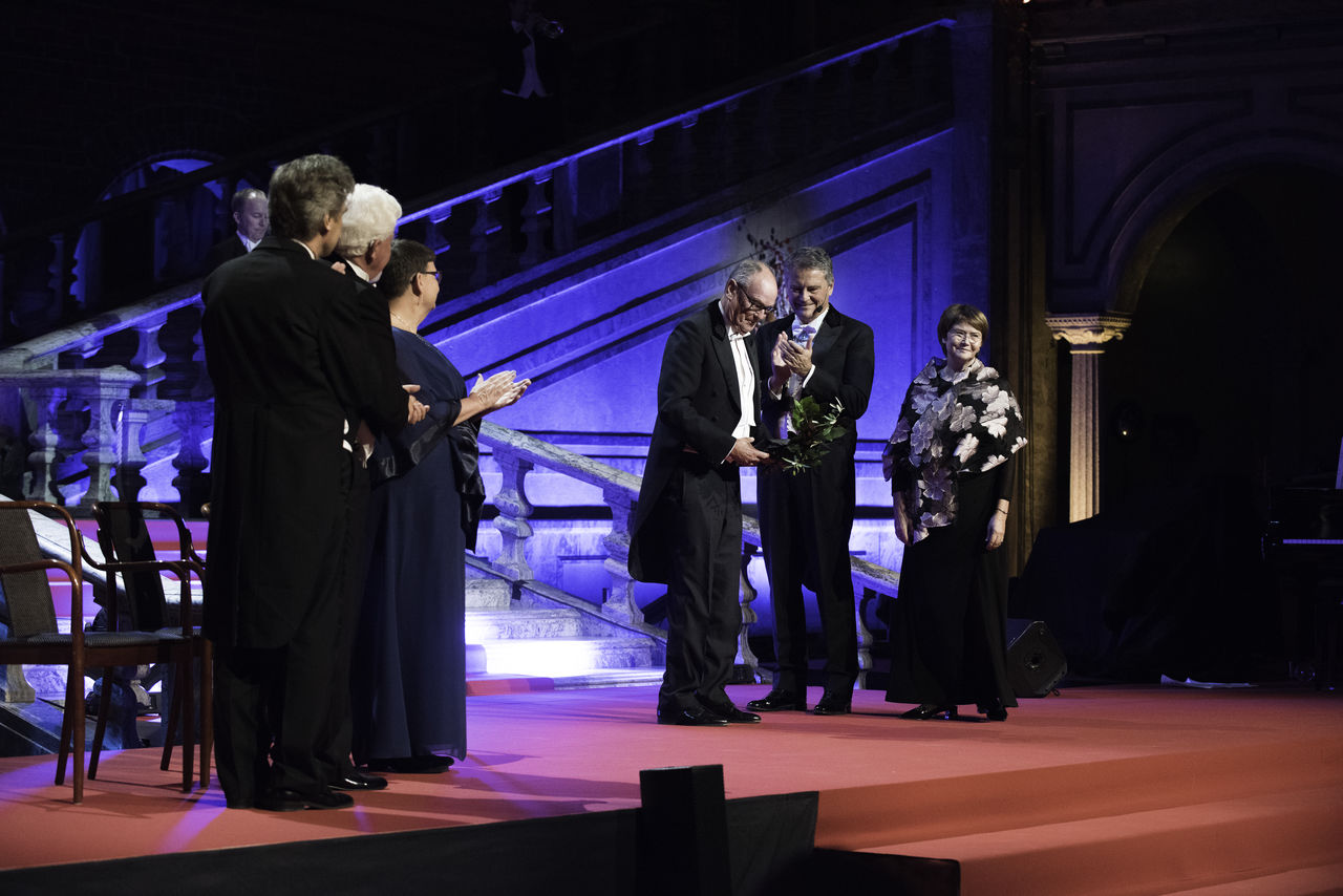 Lennart Ljung i Stockholms stadshus