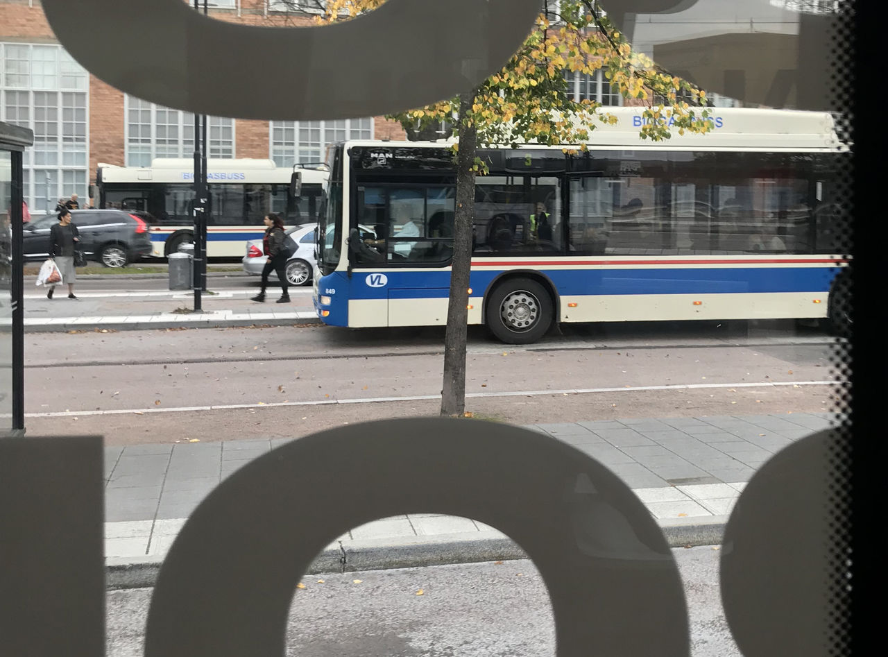 Biogas bus