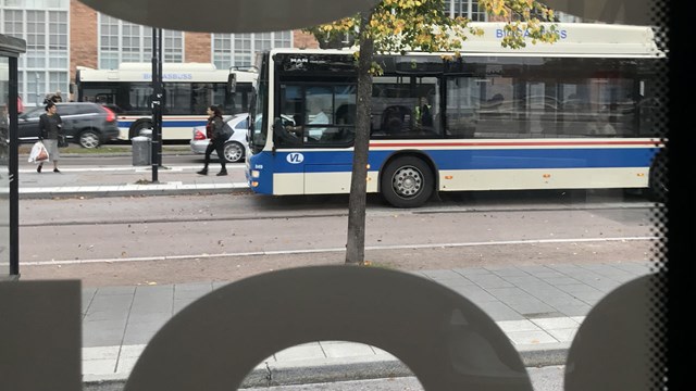 Biogasbuss i Västerås