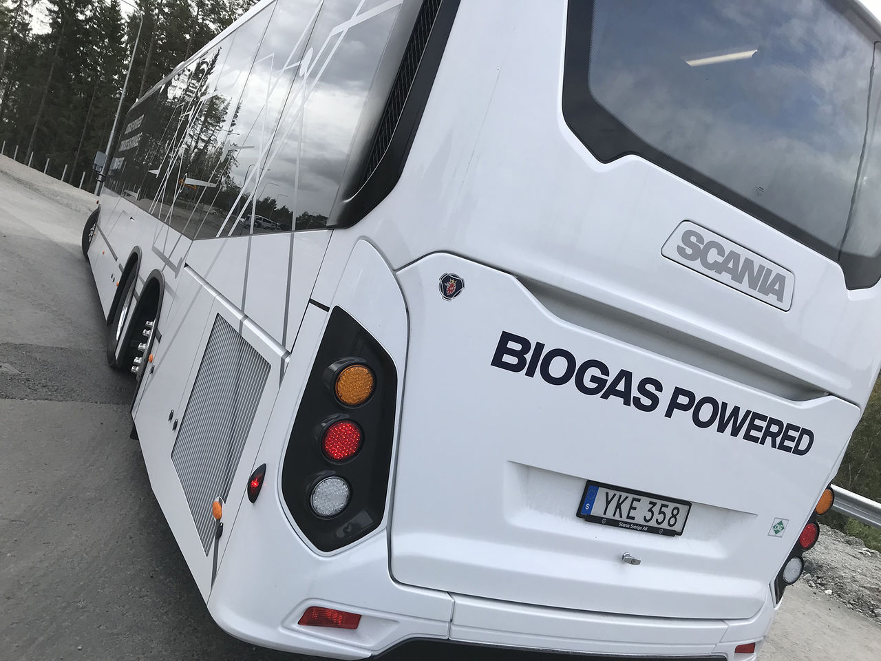 Biogasbuss