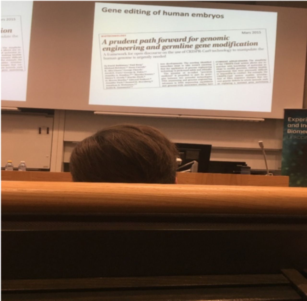 Germline gene modification. The future of biomedicine?