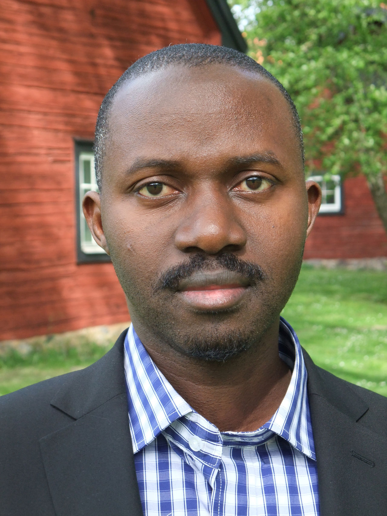 Joseph Nzabanita, doktorand inom UR-Sweden programmet, från University of Rwanda. Från disputationen i matematisk statistik 2015-06-11.