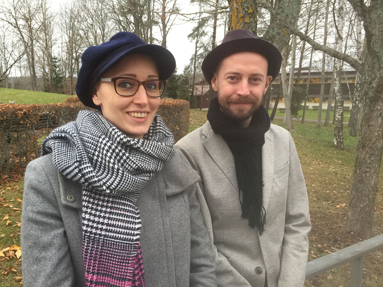 Karin Ackerholm, LiU Innovation och Mathias Antonsson, Civil Rights Defenders 2018