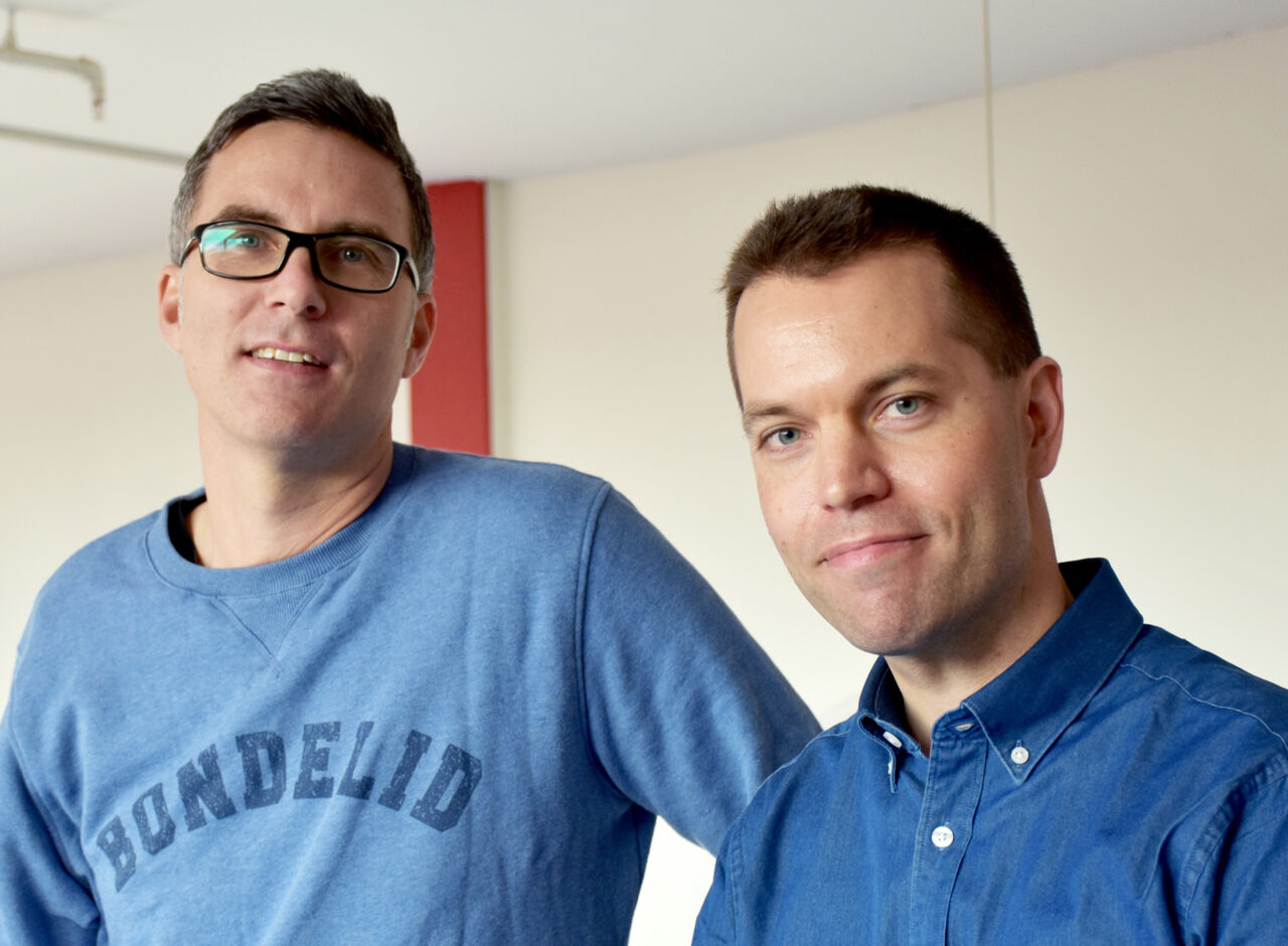 Daniel Kindström (till vänster) och Mikael Ottosson (till höger) har fått forskningsanslag för ett projekt om proaktivt marknadsskapande.