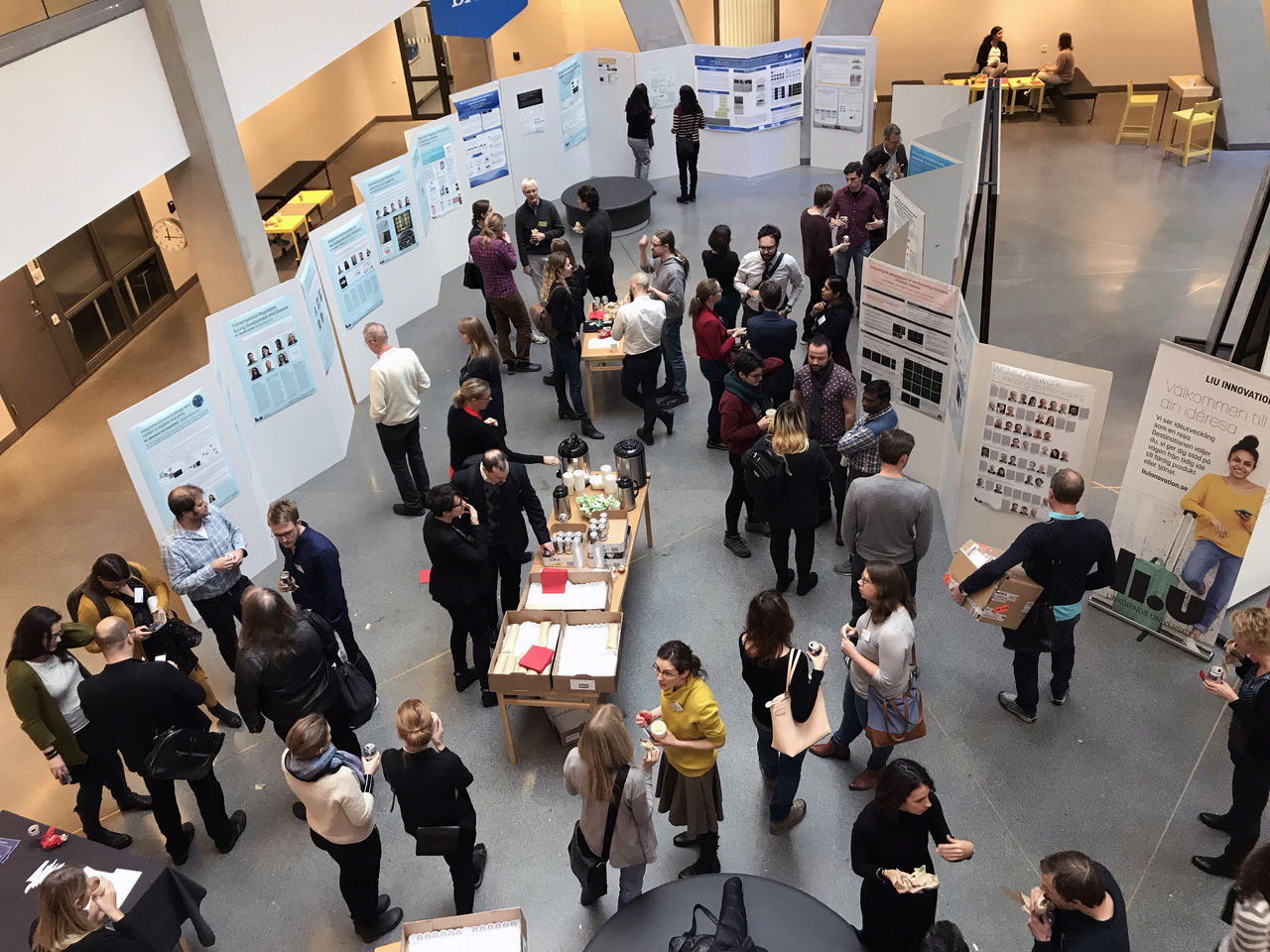 Posterutställningen vid WCMM:s symposium 2018.