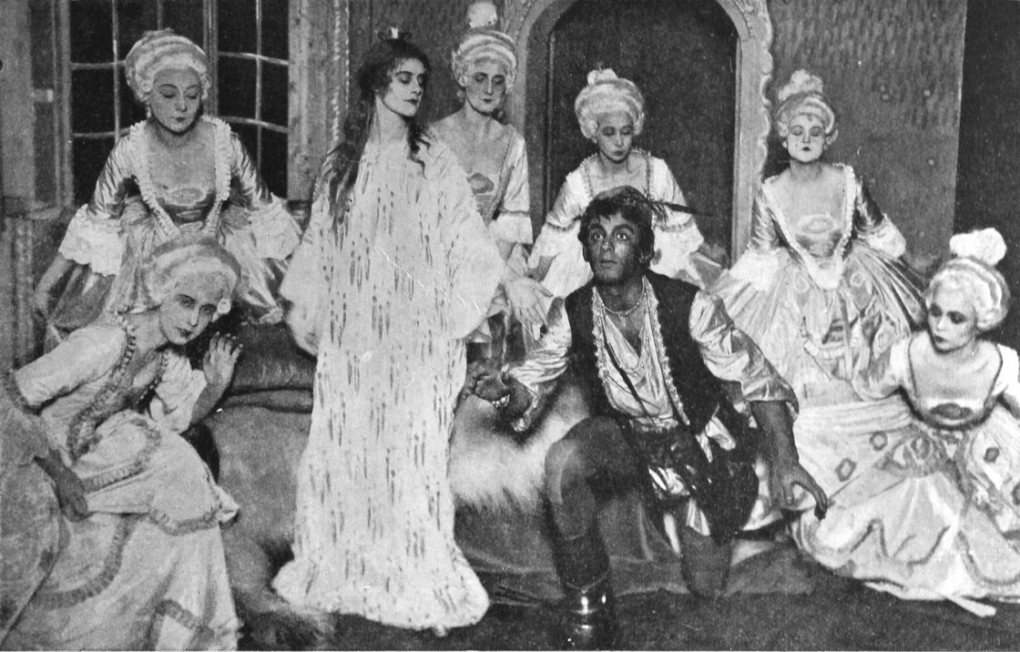 Group of actors in the play 