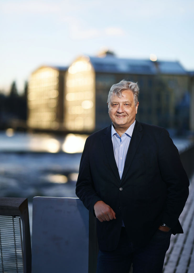 190114 Professor Igor Zozoulenko vid Institutionen fšr Teknik och Naturvetenskap, Linkšpings Universitet den 14 januari 2019 i Norrkšping.  Foto: Peter Holgersson AB