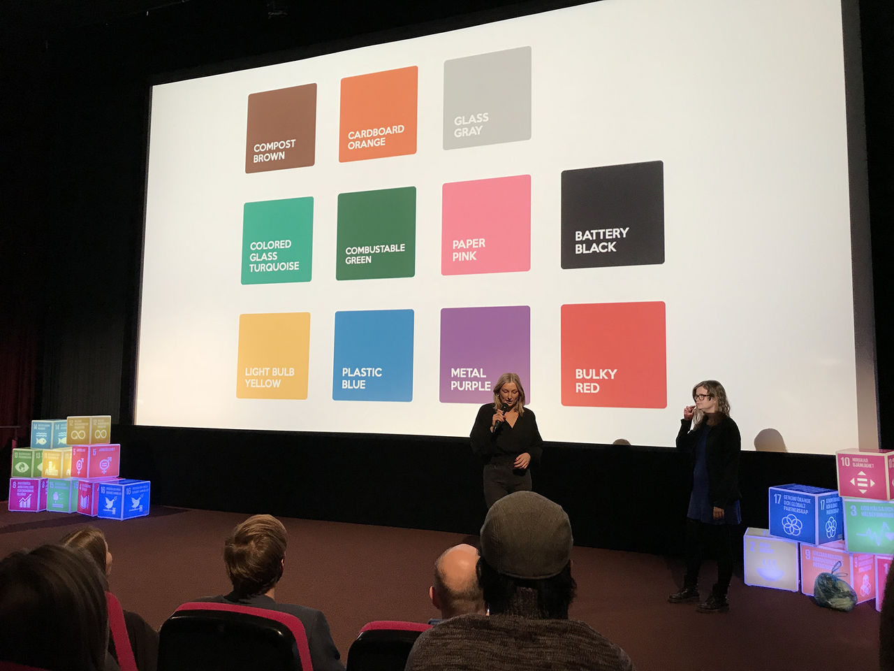 Melina Atterflod beskriver färgvalen